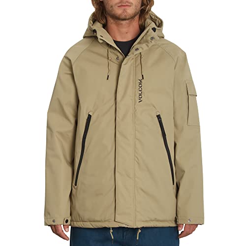 Volcom Męska kurtka Stoke Stone Jacket, Kaki, XS, khaki, XS