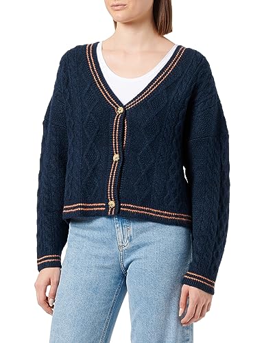 Tamaris Barth damska kurtka z dzianiny, niebieski (Blueberry), 40