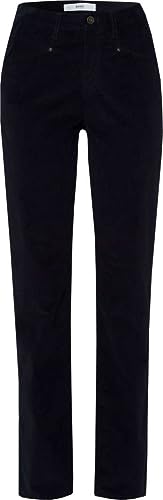 BRAX Damskie spodnie Carola New Corduroy, morski, 29W / 32L