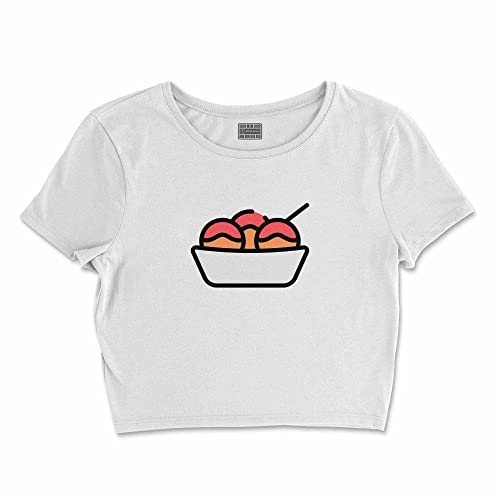 Bona Basics, Koszulka damska z nadrukiem cyfrowym,%100 bawełna, biała, casualowa, topy damskie, rozmiar: S, biały, S Krótki