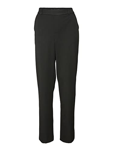 VERO MODA Spodnie damskie VMMAYA MR Straight SOLID Pant NOOS, czarny, 30-XL