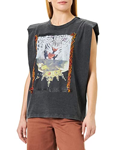 Replay T-shirt damski, 099 Blackboard, XL