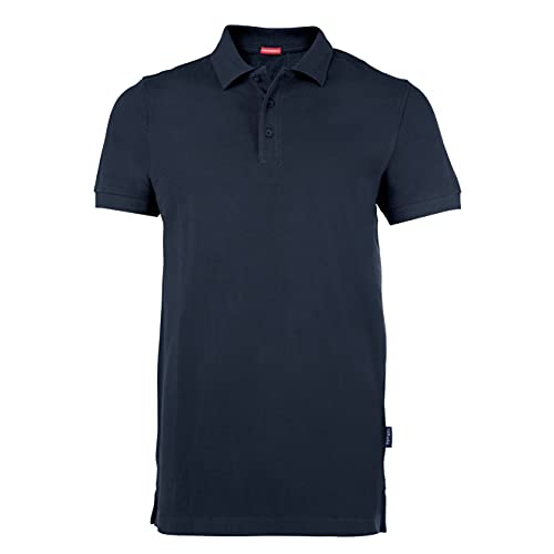 HRM Męska koszula polo 303, granatowa, 6XL