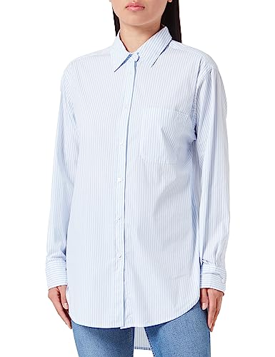 BOSS Damska bluza, jasnoniebieski, 40