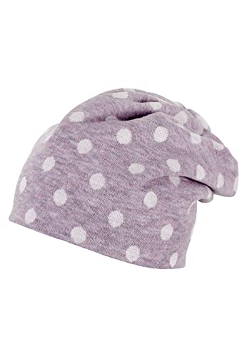 Sterntaler Dziewczęca czapka beanie w kropki, bez, 51 cm