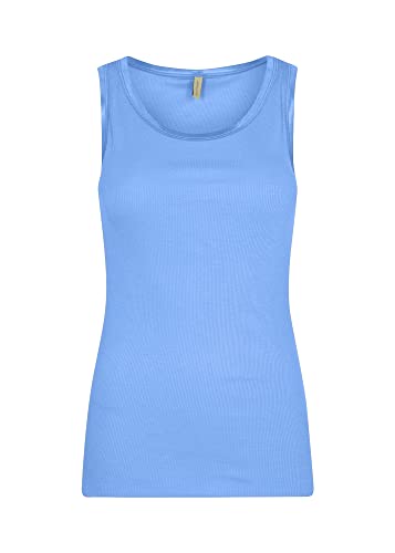 SOYACONCEPT Women's SC-Ryan 1 damska koszulka z krótkim rękawem, niebieska, XL, niebieski, XL