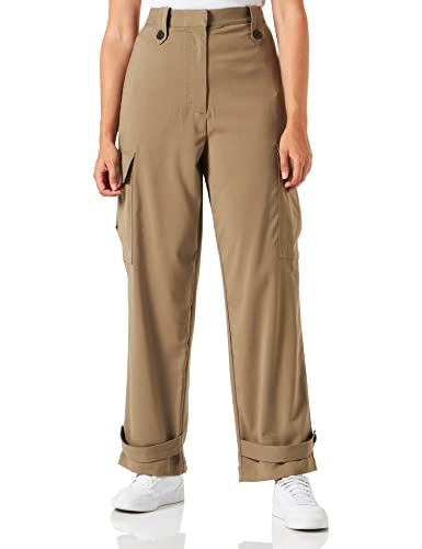 Replay Damskie spodnie rekreacyjne, 431 Light Military, 27W-Regularny
