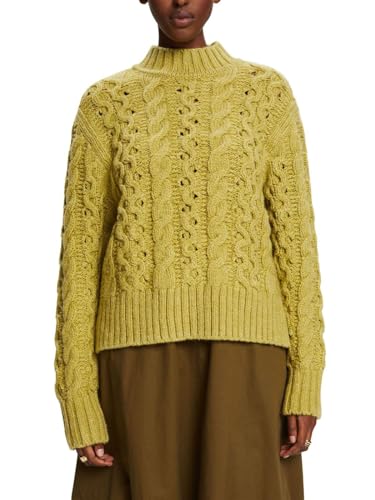 ESPRIT Sweter damski, 326 / zielony pistacjowy 2, XS