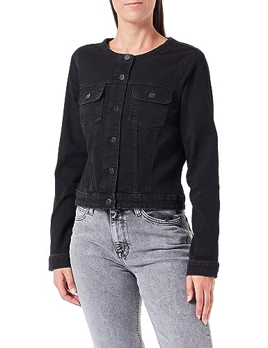 VERO MODA VMCATH LS Slim Jacket VI1133 kurtka damska, czarna denim, M, czarny denim, M