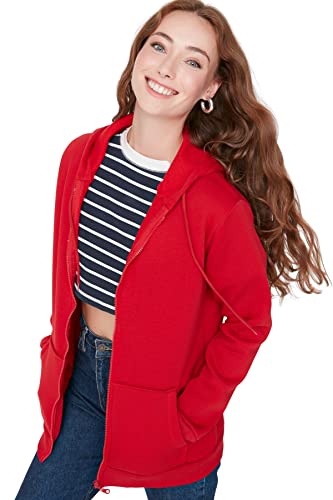 Trendyol Bluza damska, Czerwony, S