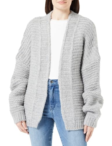 NALLY Kardigan damski 19025288-NA02, jasnoszary, XL/XXL, jasnoszary, XL-XXL