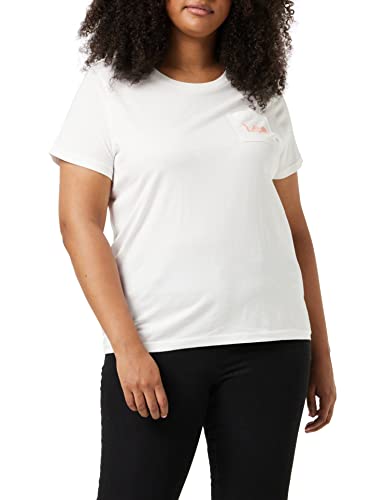 Lee Koszulka damska 'Rising Sun Pkt', Off-White, XL Plus