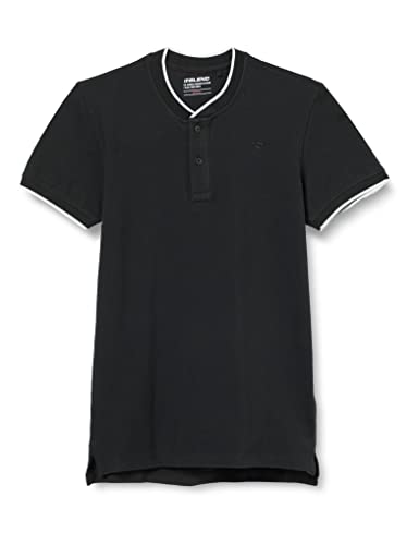 Blend Męska koszulka polo 20713977, 194007/czarna, L