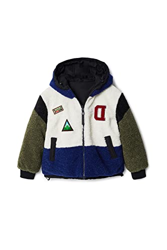 Desigual Boy's Blue Padded_Play 5025 Space, 9/10