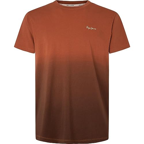 Pepe Jeans Kenneth Ss koszulka męska, Brązowy (rzeźba), M