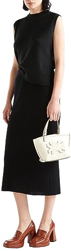 United Colors of Benetton Kamizelka damska sweter, Czarny 700, S