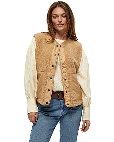 Peppercorn Damska kamizelka Carmen, Ciepły piasek, XL