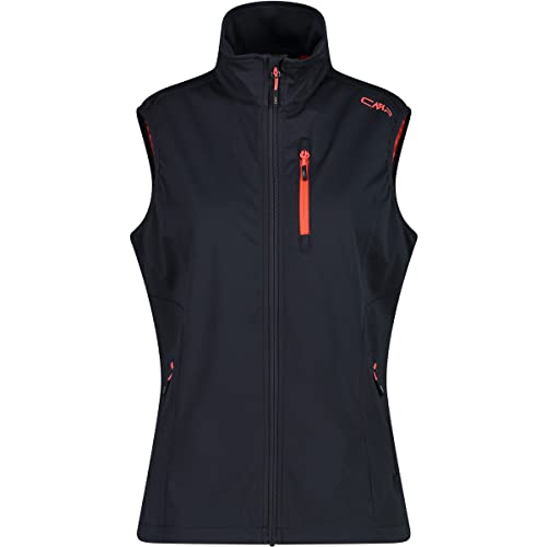 CMP Lekka Kamizelka Softshell Kobiety Sportowa Kamizelka Kobiety, Antracyt, 48