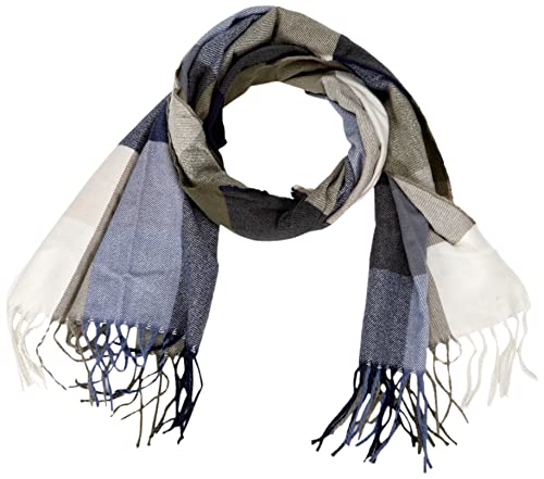 Camel Active Womenswear Modny szal damski, granatowy, jeden rozmiar