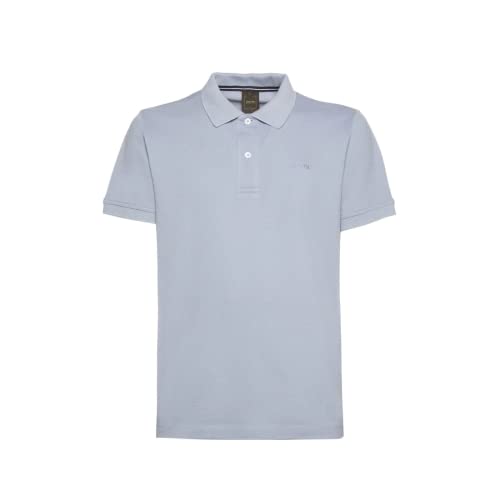 Geox Męska koszulka polo M (DE), Faded Denim, XXL, Faded Denim, XXL