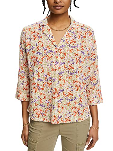 ESPRIT Bluzka damska, 113/Off White 4, L