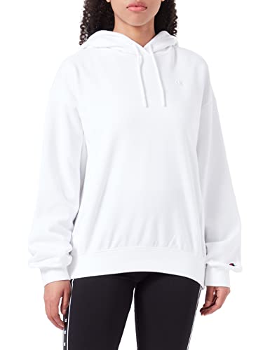 Champion Damska bluza z kapturem Rochester 1919 Tonal C, z kapturem, biała, L, biały, L