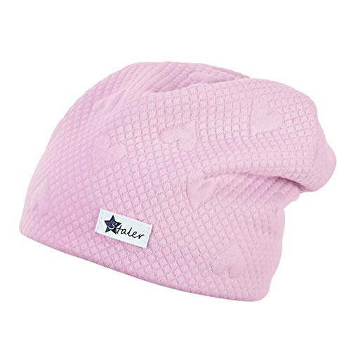 Sterntaler Slouch-Beanie Czapka na głowę Bimba, Różowy, 41