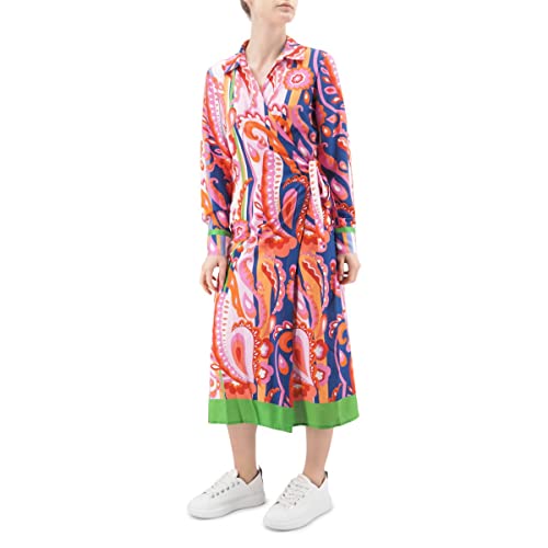 Replay Sukienka damska W9023, 010 wielokolorowa, XS, 010 Multicolor, XS