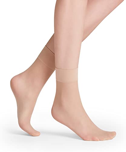 FALKE Kobiety Skarpety Pure Matt 20 DEN W SO 20 Den Przezroczyste Trwałe przezroczyste jednokolorowe 1 Para, Brązowy (Crystal 4409), 39-42