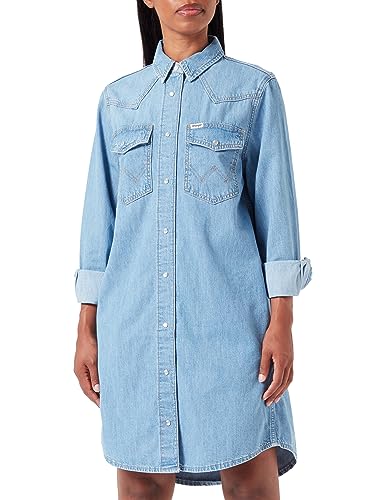 Wrangler Damska koszula dżinsowa na co dzień, Scare Crow​, S