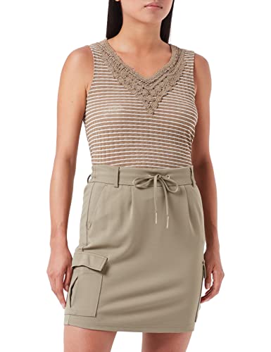 ONLY Koszulka damska Onltania S/L Mix JRS, Mermaid/Stripes:cloud Dancer, M