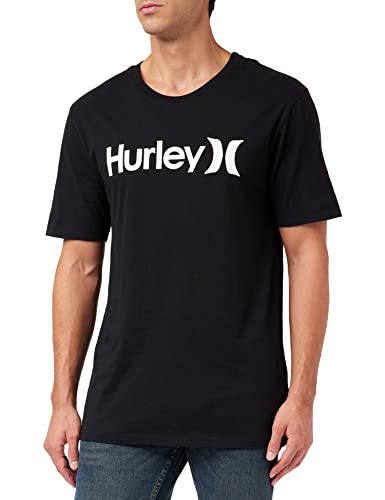 Hurley Evd WSH OAO Solid Ss T-Shirt męski, czarny Kombi, S