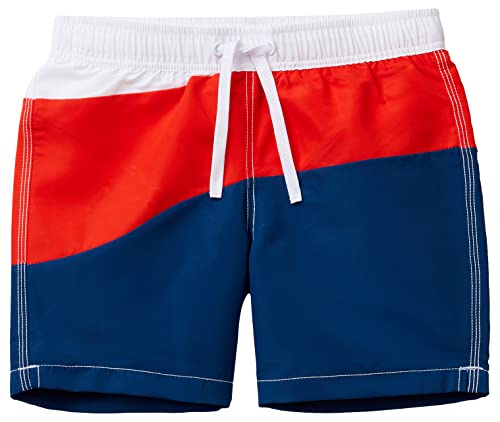 United Colors of Benetton Krótki kombinezon chłopięcy, Czerwony 1g9, 2 lat