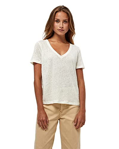 Peppercorn Dicte T-shirt damski, 0001 White, XL