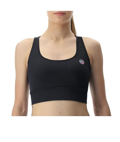 UYN Exceleration Smart biustonosz sportowy, czarny/żelazny, S
