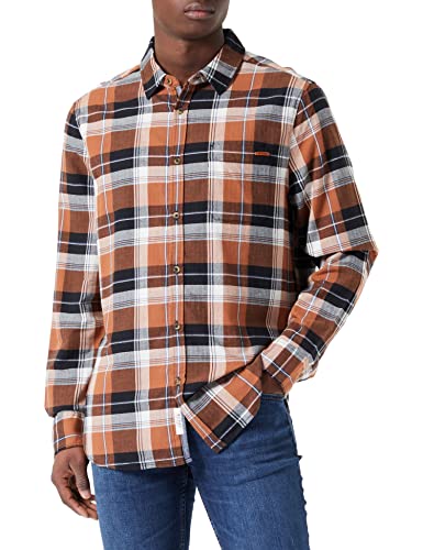 MUSTANG Męska koszula Clemens Hb Light FL klasyczna, Herringbone Check 12427, XL