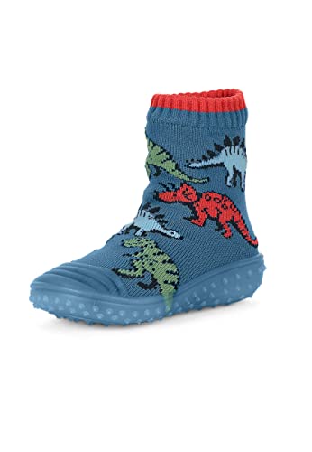 Sterntaler Skarpety dla chłopców Adventure-Socks Dinos, średni niebieski, normalny