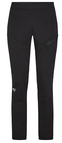 Ziener Damskie spodnie softshellowe NABELLE | wiatroszczelny przód, elastyczny tył, czarny, rozmiar 46