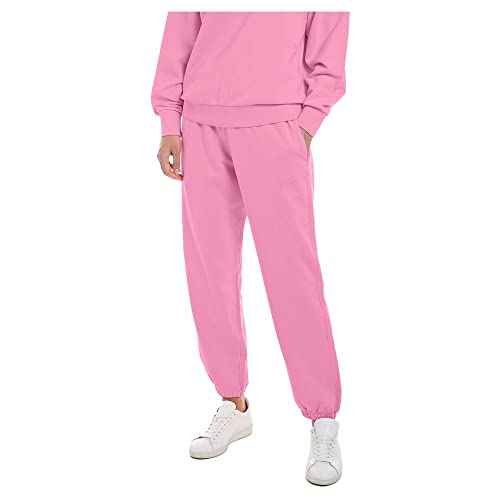 Replay Damskie spodnie na co dzień, 307 Candy Pink, L