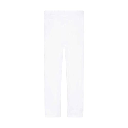 Steiff Dziewczęce legginsy długie spodnie rekreacyjne, Bright White, 122 cm