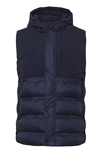 Blend Męska kurtka Waistcoat OTW, 194024/Dress Blues, XL