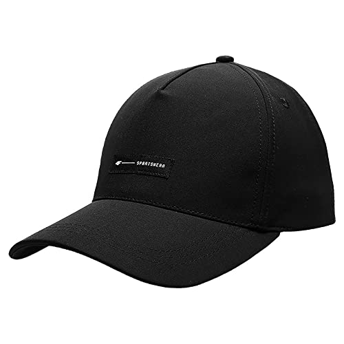 4F Czapka baseballowa męska, DEEP BLACK, L