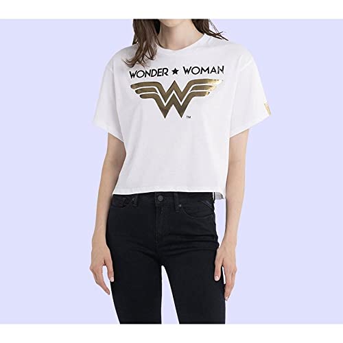 Replay Koszulka damska, 001 biały, XS