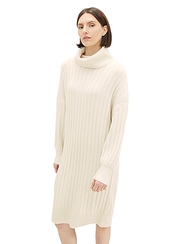 TOM TAILOR Sukienka damska, 17573 - Soft Beige Melange, 38