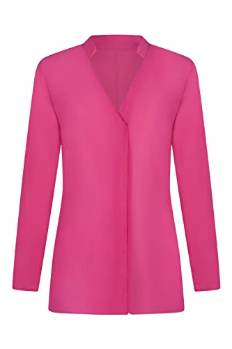 19V69 ITALIA Damska bluzka Zanzibar fuksja (4 sztuki), Fuchsia, XL