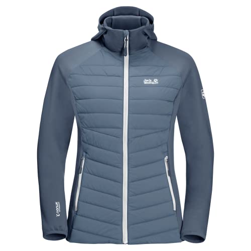 Jack Wolfskin Damska kurtka Crossing Peak, Frost Blue, S