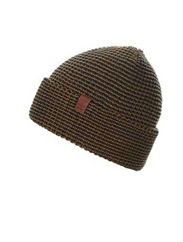 BICKLEY + MITCHELL Men's Two Color Waffle Structured Mens 1010-01-12-33 czapka beanie, granatowa, jeden rozmiar