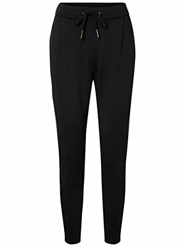 VERO MODA Curve Women's VMEVA MR luźne stringi GA Curve NOOS Pants, czarne, 52/32