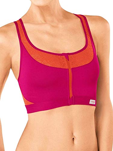 Sloggi Women Move Fly N Damski biustonosz sportowy, Wielokolorowy (Różowy - Kombinacja światła M019), 70E