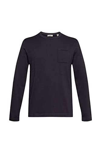 ESPRIT Sweter męski, 001/Black, L
